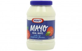Kraft Real Mayonnaise   Plastic Jar  887 millilitre